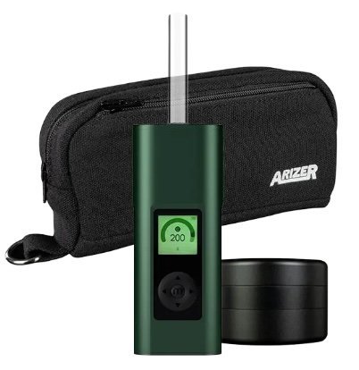 Arizer Ultimate Vaporizer Bundle(Solo 3 V2 + Grinder + Smell-proof case)