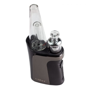 Alternative view of XMax QOMO Black eRig for Concentrates with mini-bubbler