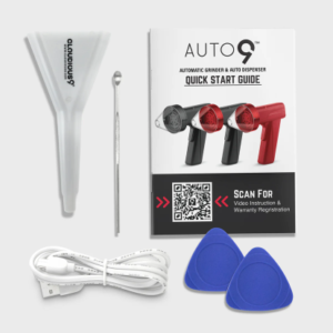 The Auto9 – Fully Automatic Grinder *Black Red* - Image 7