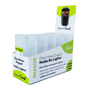 SMOSI DRAGON ONE HITTER DUGOUT | 3.25″ | 5PC DISPLAY - Image 4