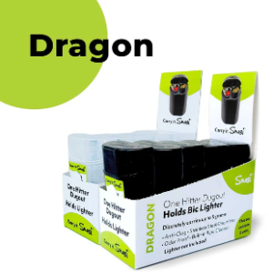 SMOSI DRAGON ONE HITTER DUGOUT | 3.25″ | 5PC DISPLAY - Image 5