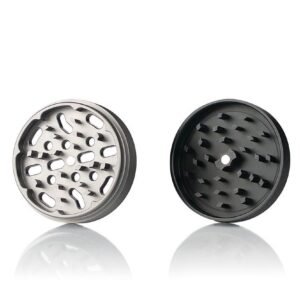 4pc Solid Body Grinder *Gunmetal* 2.5 inch - Image 3