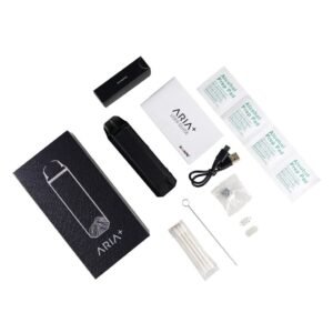XVAPE ARIA+ Dry Herb & Wax Vaporizer *Gothic Black* - Image 4