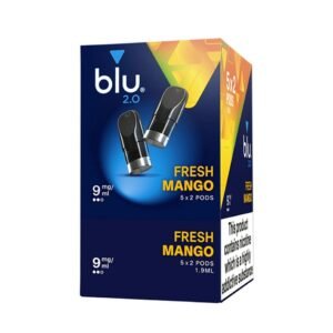 Blu 2.0 Fresh Mango E Liquid Pods – 5 Boxes