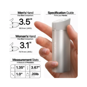 Alternative view of Yocan Black Pocket Concentrate Vaporizer  (Sky Blue)
