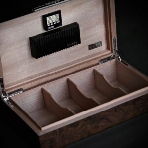 Alternative view of Prometheus Milano Humidor Walnut 50 Cigars