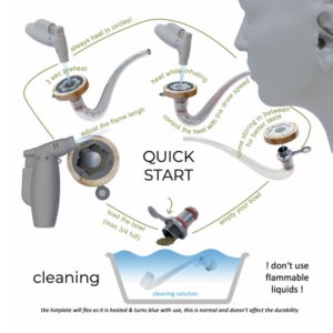 Lotus Vaporizer kit – Zebrano - Image 5