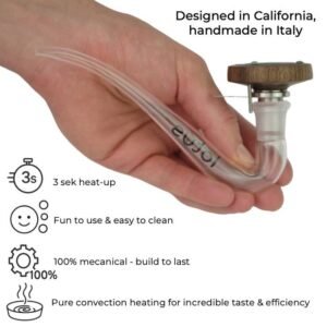 Alternative view of Vapman Lotus Vaporizer kit – Walnut