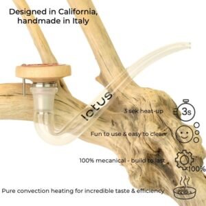 Alternative view of Vapman Lotus vaporizer kit – Maple